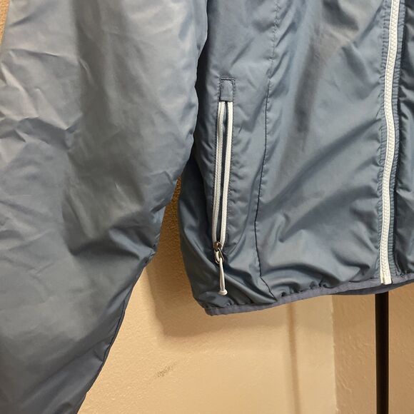 The North Face Womens Jacket Windbreaker Blue Full Zip Pockets Small - Picture 3 of 12